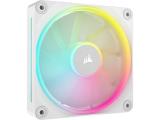 Corsair iCUE LINK LX120 RGB 120mm PWM 3x Fans Starter Kit - White снимка №3 Corsair iCUE LINK LX120 RGB 120mm PWM 3x Fans Starter Kit - White снимка №3