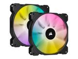 Corsair  iCUE SP140 RGB ELITE Performance 140mm PWM Fan - Dual Fan Kit with Lighting Node CORE CO-9050111-WW снимка №2