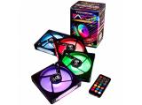 Охлаждане (охладител) TRENDSONIC ARGB FAN 4PCS plus ARGB controller and Remote
