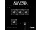 Corsair iCUE LINK RX140 MAX 140mm PWM Thick Fans Starter Kit 2x pack снимка №4