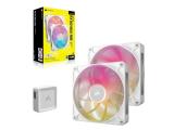 Corsair iCUE LINK RX140 MAX RGB 140mm PWM Thick Fans White - Dual Pack снимка №2 Corsair iCUE LINK RX140 MAX RGB 140mm PWM Thick Fans White - Dual Pack снимка №2