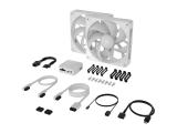 Corsair iCUE LINK RX140 MAX RGB 140mm PWM Thick Fans White - Dual Pack снимка №3 Corsair iCUE LINK RX140 MAX RGB 140mm PWM Thick Fans White - Dual Pack снимка №3