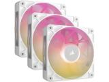 Описание и цена на вентилатори вентилатори Corsair iCUE LINK RX120 MAX RGB 120mm PWM Thick Fans Starter Kit - White