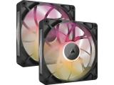 Описание и цена на вентилатори вентилатори Corsair iCUE LINK RX140 MAX RGB 140mm PWM Thick Fans Starter Kit Dual Pack