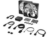 Corsair iCUE LINK RX140 MAX RGB 140mm PWM Thick Fans Starter Kit Dual Pack снимка №3 Corsair iCUE LINK RX140 MAX RGB 140mm PWM Thick Fans Starter Kit Dual Pack снимка №3