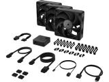 Corsair iCUE LINK RX120 MAX 120mm PWM Thick Fans Starter Kit 3x pack снимка №2 Corsair iCUE LINK RX120 MAX 120mm PWM Thick Fans Starter Kit 3x pack снимка №2