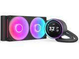 Охлаждане (охладител) NZXT Kraken Elite 240 RGB with LCD-Display Black