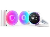 Охлаждане (охладител) NZXT Kraken Elite 240 RGB with LCD-Display White