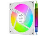 AeroCool Fan 120mm Phantom M-3R Infinity Mirror ARGB REVERSE White снимка №3 AeroCool Fan 120mm Phantom M-3R Infinity Mirror ARGB REVERSE White снимка №3