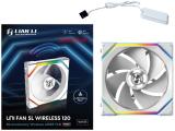 Lian-Li UNI FAN SL Wireless ARGB PWM Reverse Blade 120mm White снимка №6 Lian-Li UNI FAN SL Wireless ARGB PWM Reverse Blade 120mm White снимка №6