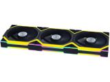 Lian-Li UNI FAN SL Wireless ARGB PWM Reverse Blade 120mm Black - 3-pack + Контролер снимка №2 Lian-Li UNI FAN SL Wireless ARGB PWM Reverse Blade 120mm Black - 3-pack + Контролер снимка №2