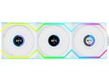 Охлаждане (охладител) Lian-Li UNI FAN SL Wireless LCD Reverse Blade ARGB PWM - White 120mm 3-pack