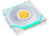 Lian-Li UNI FAN SL Wireless LCD Reverse Blade ARGB PWM - White 120mm 3-pack снимка №5 Lian-Li UNI FAN SL Wireless LCD Reverse Blade ARGB PWM - White 120mm 3-pack снимка №5