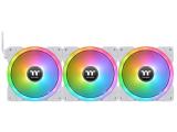 Описание и цена на охладител - комплект Thermaltake SWAFAN EX14 RGB PC Cooling Fan White TT Premium Edition 3 Pack