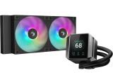 Описание и цена на охладители за процесори водно охлаждане DeepCool MYSTIQUE 240 ARGB R-LX550-BKADSNC-G-1