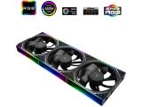 Thermalright Fan Pack 3-in-1 3x 120mm TL-M12QR x 3 Reverse Infinity Mirror Daisy-Chain A-RGB снимка №2 Thermalright Fan Pack 3-in-1 3x 120mm TL-M12QR x 3 Reverse Infinity Mirror Daisy-Chain A-RGB снимка №2