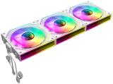 Описание и цена на вентилатори комплект Gamemax Fan Pack 3-in-1 3x120mm FN12A-S3I-RW White Reverse Daisy-Chain ARGB GM-14050101683