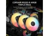 Corsair RS120-R ARGB, 120mm ARGB Fan, Triple Pack CO-9050196-WW снимка №5
