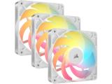 Описание и цена на вентилатори комплект Corsair RS120-R ARGB White 120mm ARGB Fan Triple Pack CO-9050197-WW