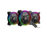 Описание и цена на вентилатори комплект Enermax T.B. RGB AD aRGB 120MM PWM Fan (3-Pack)