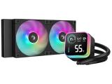 ОхладителНа фокус - водно охлаждане DeepCool LQ240 Black