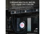 Corsair NAUTILUS 360 RS LCD Liquid CPU Cooler снимка №3 Corsair NAUTILUS 360 RS LCD Liquid CPU Cooler снимка №3