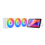 ОхладителНа фокус - Xigmatek Xigmatek водно охлаждане Water Cooling Connect Pro 360 Arctic - 7 inch Magnetic LCD Display EN48364 NEW