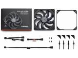 Noctua Fan 140mm - A14x25 G2 PWM chromax.black A14x25-G2-PWM-CH.BK.S снимка №5