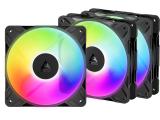 Arctic P12 Pro Reverse A-RGB 3* Pack ACFAN00333A снимка №1 Arctic P12 Pro Reverse A-RGB 3* Pack ACFAN00333A снимка №1