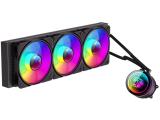 Описание и цена на охладители за процесори » водно охлаждане Gamemax Water Cooling IceBurg 360 Infinity Black - Infinity Mirror, Addressable RGB GM-14100901705