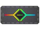 Gamemax Fan Hub - V4.0 PWM ARGB Hub + Controller Black 1308-1300R0065 снимка №2