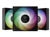 Описание и цена на охладител - комплект Gamdias Fan Pack 3-in-1 3x120mm NOTUS M1-1203 ARGB Swappable Fan Blades (Reverse Fan Blades Included)
