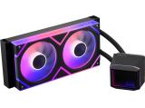 ОхладителНа фокус - водно охлаждане ADATA XPG Levante II 240 AIO Watercooler ARGB Black 75261659