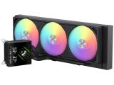 Охлаждане (охладител) Gamemax Water Cooling GLACIER 360 LCD BK A RGB 9503-0100R0057