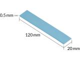 Arctic Premium Performance Thermal Pad TP-3 4-pack 120x20mm 0,5mm снимка №3