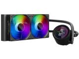 ОхладителНа фокус - водно охлаждане 1stPlayer Water Cooling 240mm Thunderstorm TS4 240 Black Digital Display aRGB