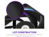 NZXT F-Series F360X RGB fan Single Black RF-U36PN-B1 снимка №4