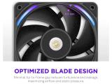 NZXT F-Series F360X RGB fan Single Black RF-U36PN-B1 снимка №5