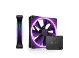 ОхладителНа фокус - комплект NZXT F-Series F140 RGB DUO fan Twin Black RF-D14DF-B1
