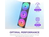 NZXT F-Series F420 RGB Core Fan Uni-Body Black RF-U42HF-B1 снимка №4 NZXT F-Series F420 RGB Core Fan Uni-Body Black RF-U42HF-B1 снимка №4
