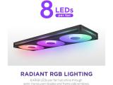 NZXT F-Series F420 RGB Core Fan Uni-Body Black RF-U42HF-B1 снимка №5 NZXT F-Series F420 RGB Core Fan Uni-Body Black RF-U42HF-B1 снимка №5