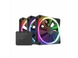 Описание и цена на вентилатори комплект NZXT F-Series F120 RGB Fan Triple Black RF-R12TF-B1