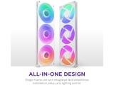 NZXT F-Series F420 RGB Core fan Uni-Body White RF-U42HF-W1 снимка №2 NZXT F-Series F420 RGB Core fan Uni-Body White RF-U42HF-W1 снимка №2