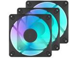 Описание и цена на охладител - комплект Fractal Design Dynamic 3 14 3-Pack Black RGB FD-F-DR3-1403