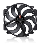 Noctua Noctua вентилатор Fan 140mm - NF-A14x25r G2 PWM chromax.black NF-A14x25r-G2-PWM-CH.BK.S NEW снимка №3