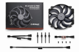Noctua Noctua вентилатор Fan 140mm - NF-A14x25r G2 PWM chromax.black NF-A14x25r-G2-PWM-CH.BK.S NEW снимка №4