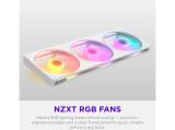 NZXT F420 RGB White RF-R242U-WF снимка №2
