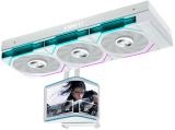 Описание и цена на охладители за процесори водно охлаждане Lian Li Water Cooling HydroShift II OLED Curved 360 TL White