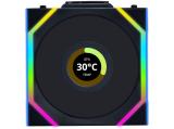 Lian LI 120mm Lian Li UNI FAN SL Wireless LCD 120 ARGB Reverse Blade 3-pack NEW снимка №4