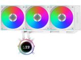 Описание и цена на охладител - водно охлаждане Lian Li HYDROSHIFT II LCD-C 360CL white AiO